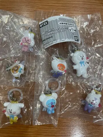 BT21 메지루시 액세서리 엔젤ver. 전 7종 세트 컴플리트