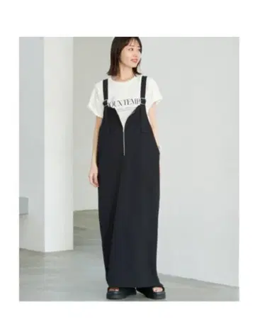 SLOBE IENA UO*SLOBE 오버롤 스커트