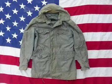 레어 50'S USAF 필드 자켓 캐틀 자켓 블랙 택 01