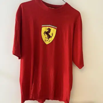 Ferrari 1995 Official T셔츠 레드 M 빈티지