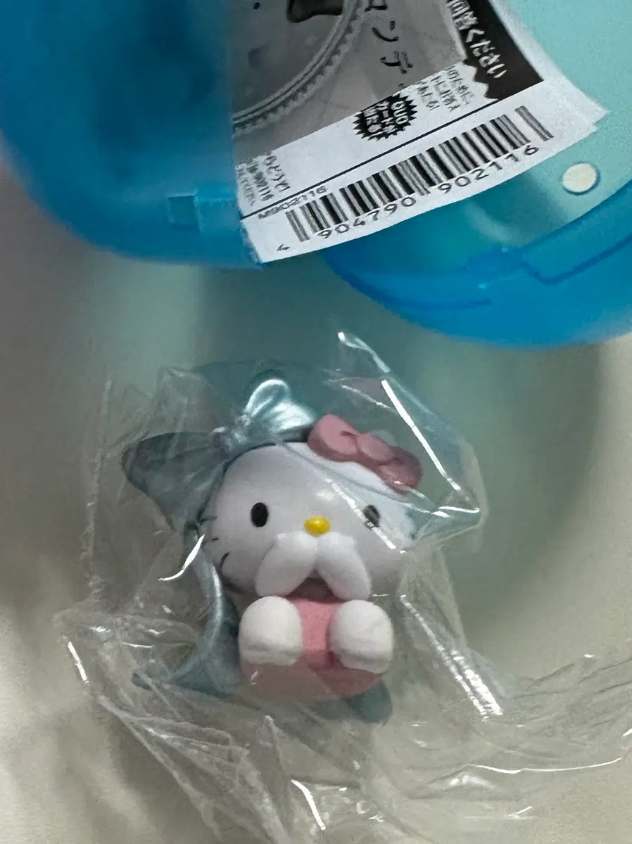 산리오 발레 리본 피규어 가챠 키티