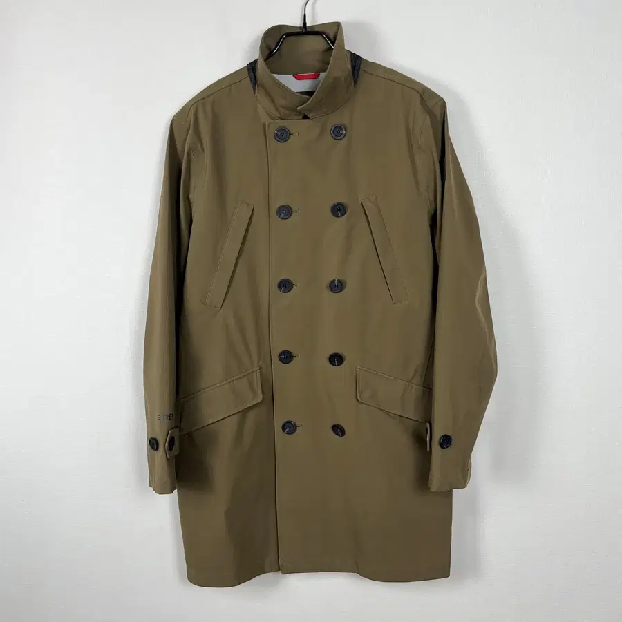 블랙야크 고어텍스 카키 롱 바람막이 자켓 점퍼 100 L 라덴 빈티지