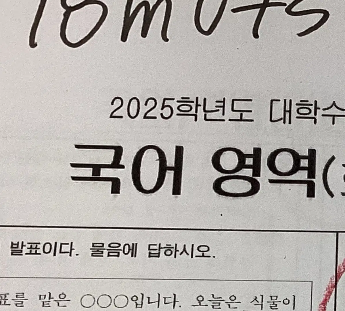 제시 0) 김승리 올오카 새상품