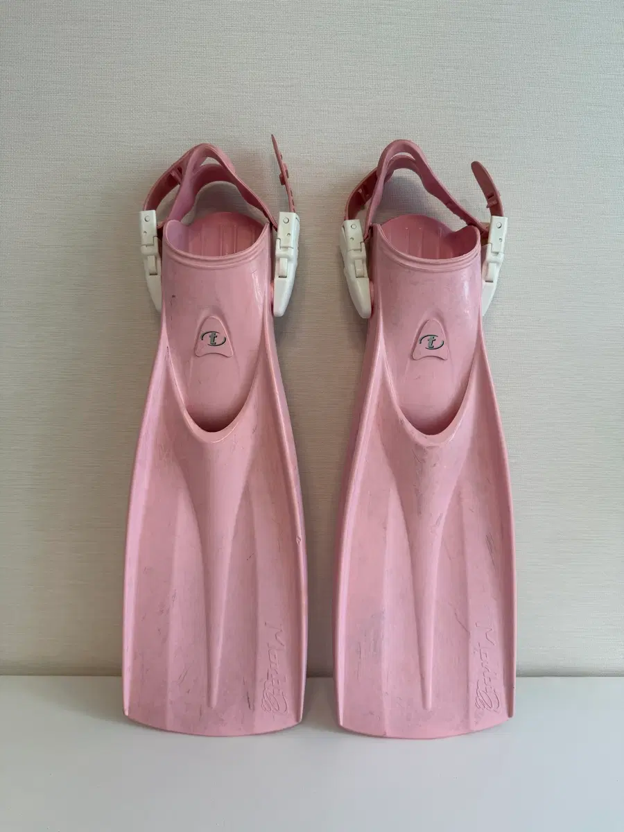 투사 Morbi 핀 오리발 핑크 S사이즈