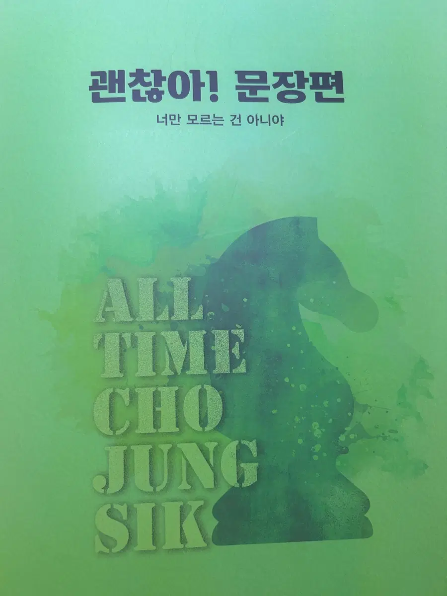 조정식t 괜찮아 문장편