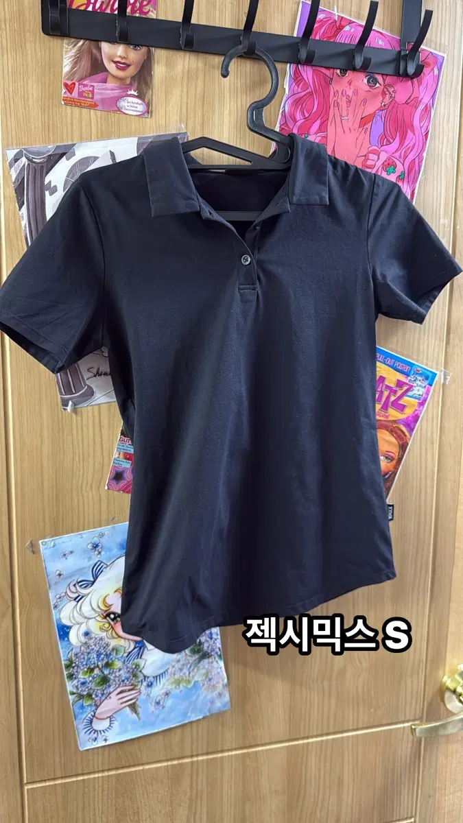 젝시믹스 티셔츠 블랙 S