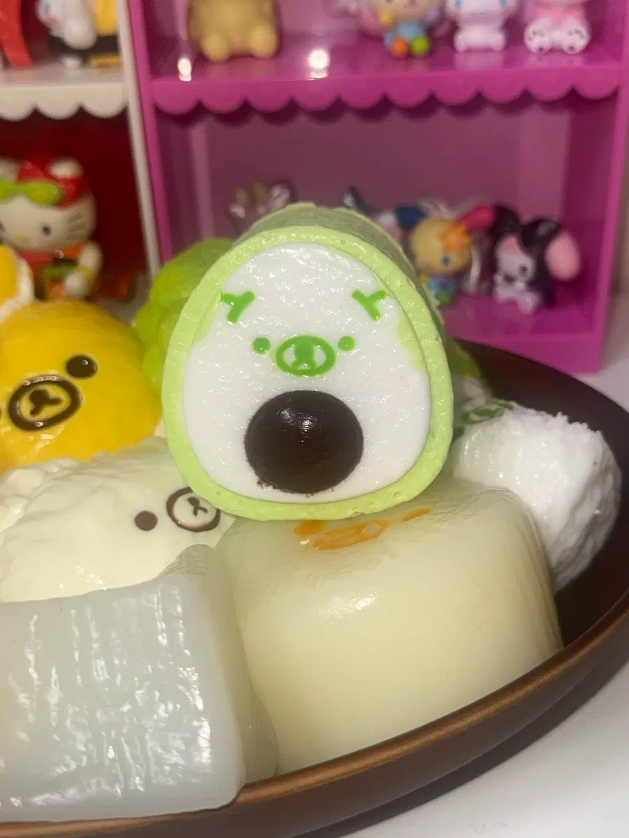리락쿠마 말랑이 아보카도 (케이스x)