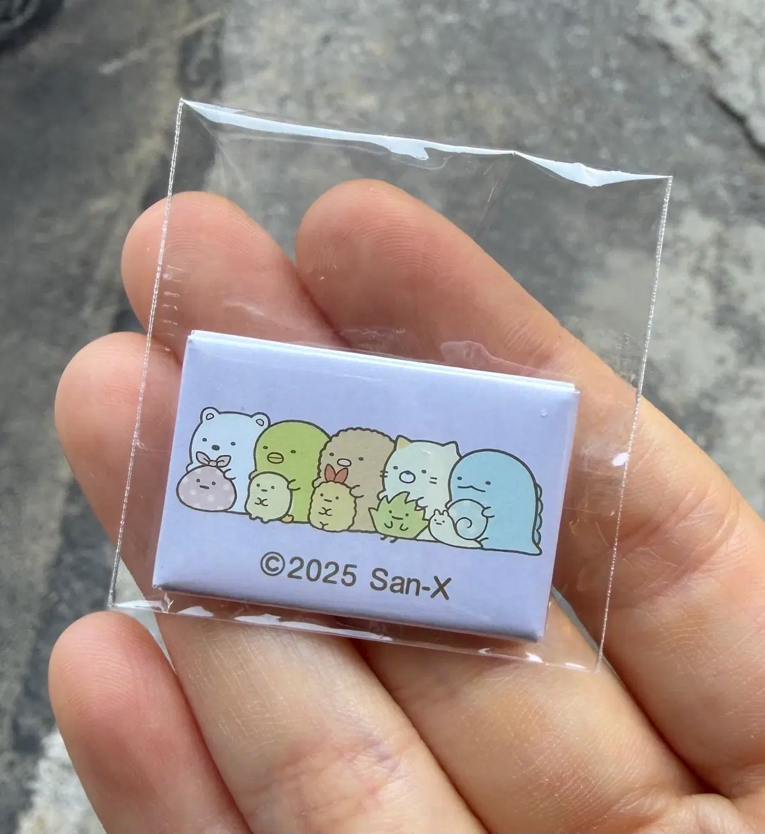 산엑스 스밋코구라시 미니 캔뱃지