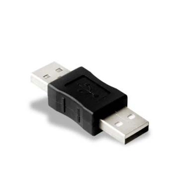 USB-A 2.0 연장 젠더 케이블 블랙