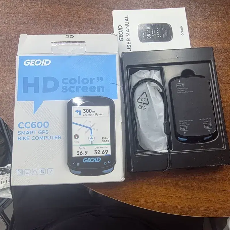 지오이드 CC600 스마트 GPS 자전거 컴퓨터