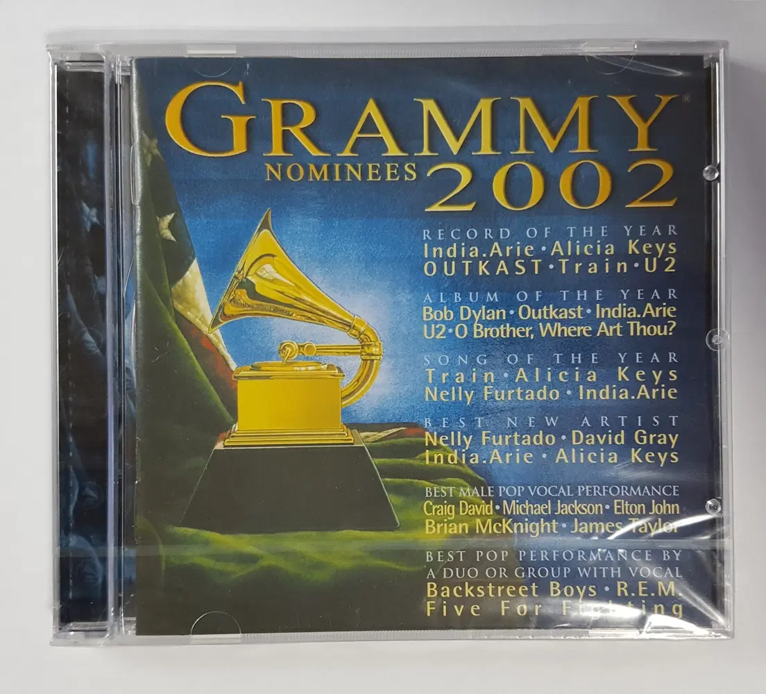Grammy Nominees 2002 미개봉 씨디