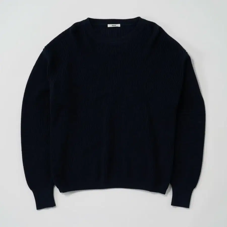보디 Bodhi cashmere 와플써멀 니트 블랙 2
