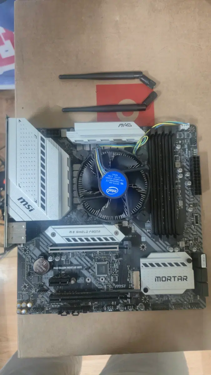 i3 10105f + msi b460m 박격포 wifi
