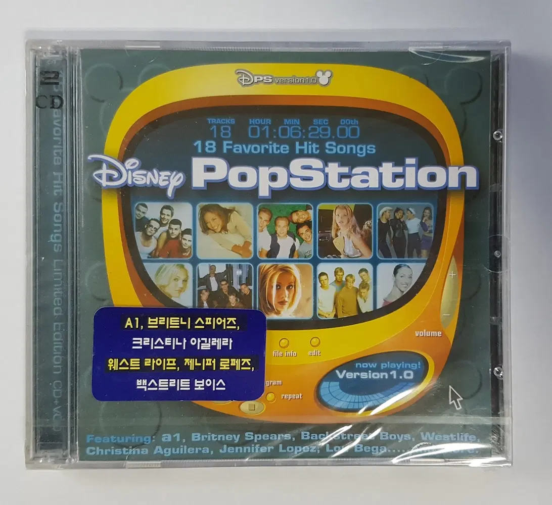 Disney Pop station Version 1.0 미개봉 씨디