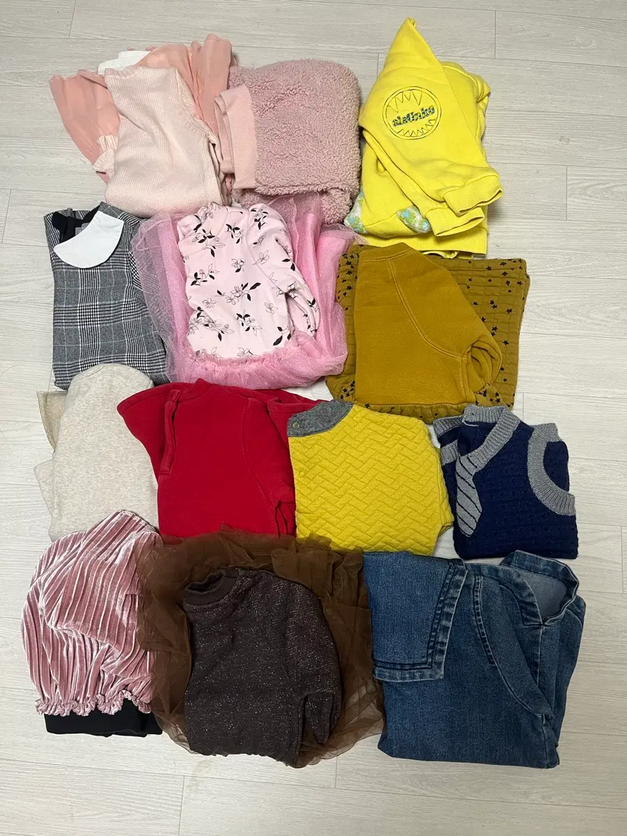여아옷100-110일괄