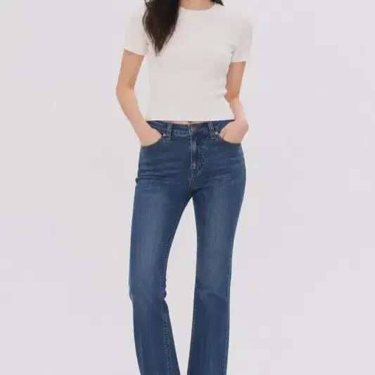 여32/트루릴리젼 22FW (새상품) 네이비 코튼 혼방 반바지