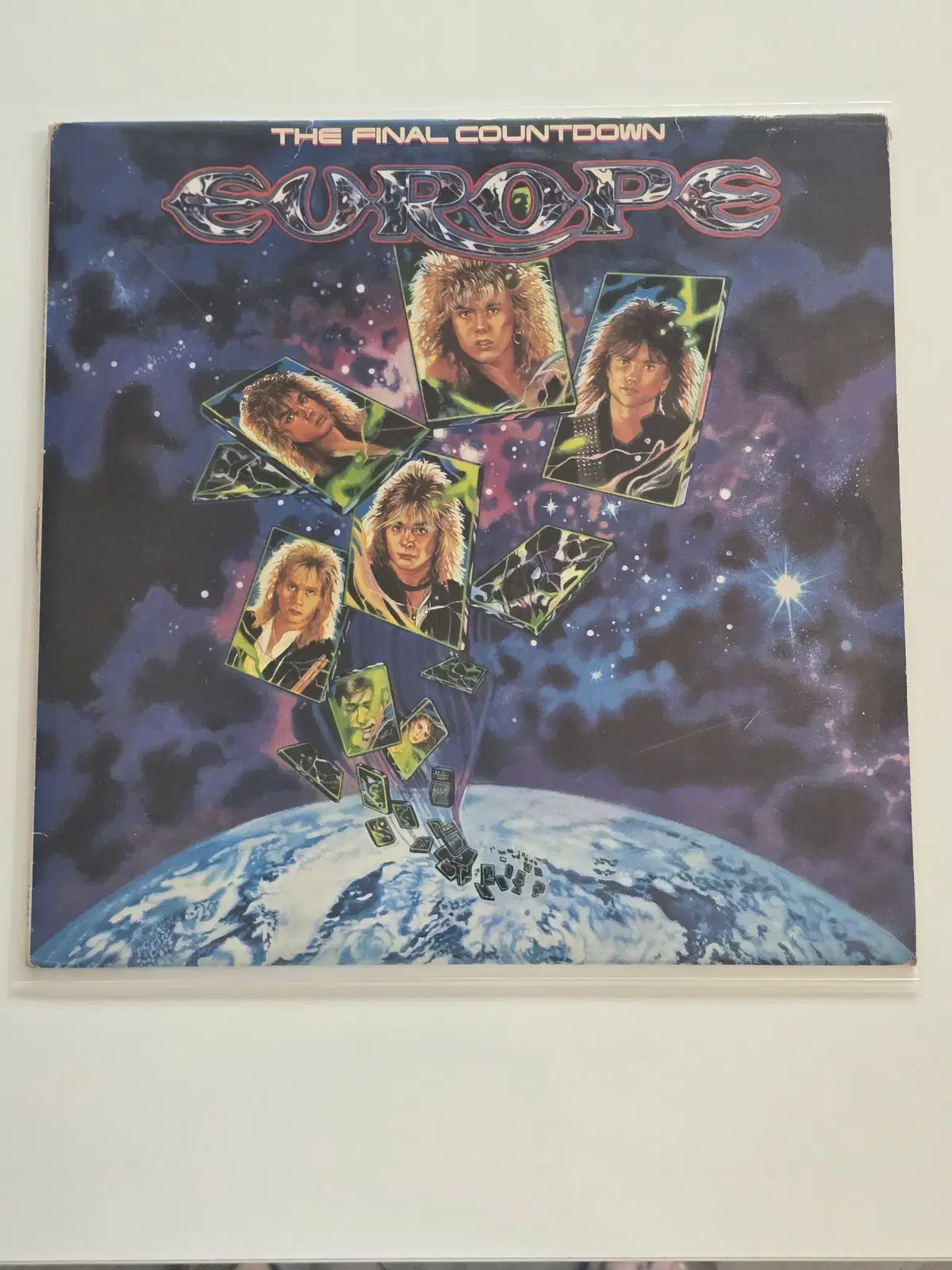 Europe 유럽 LP / The Final Countdown/EX+/가사지