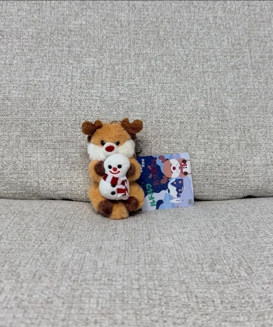 정품 루돌프 랏코상 8cm 키링 인형 가방고리 열쇠고리