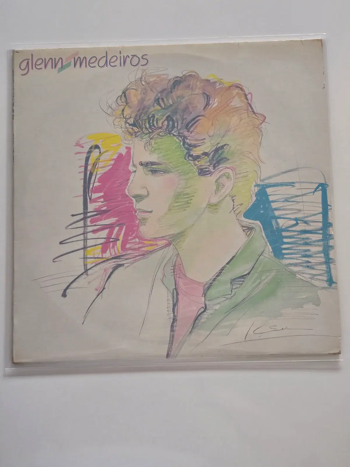 Glenn Medeiros 글렌 메데이로스 LP / Glenn Medeiros/EX+/가사지