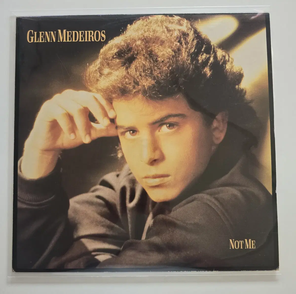 Glenn Medeiros 글렌 메데이로스 LP / Not Me/NM소리양호 필요시 사진요청/가사지