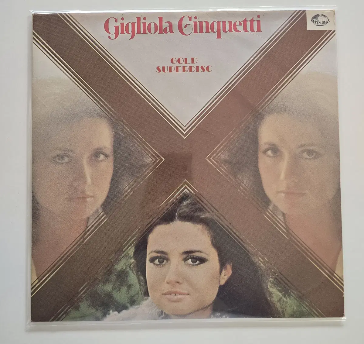 Gigliola Cinquetti 질리오라 칭쿠에티 LP / Gold Superdisc/NM-/가사지
