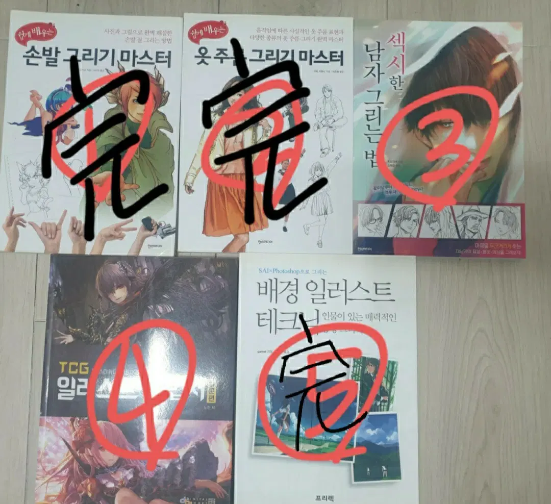 일러스트 그림 작법서