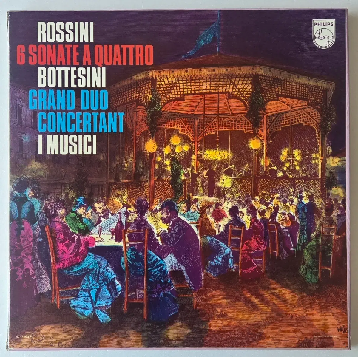 I Musici - 로시니 현악 소나타 전곡 / 보테시니 Grand Duo Concertant i 2LP Box ( Philips Holland 초반 )