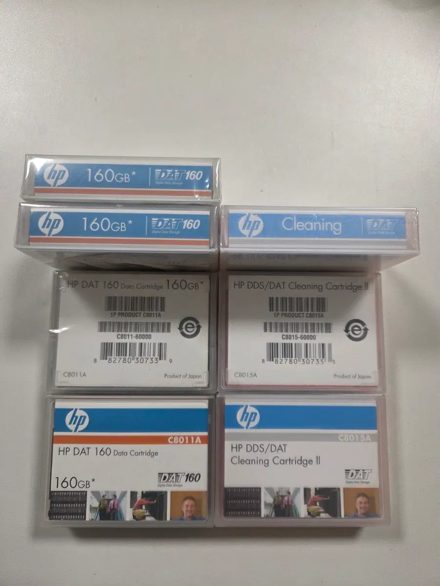 HP DAT 160GB 데이터 카트리지(C8011A) / 클리닝 카트리지