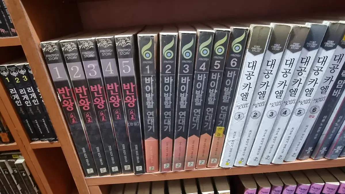 바이발할연대기 1-5 완 강무 판타지 소설