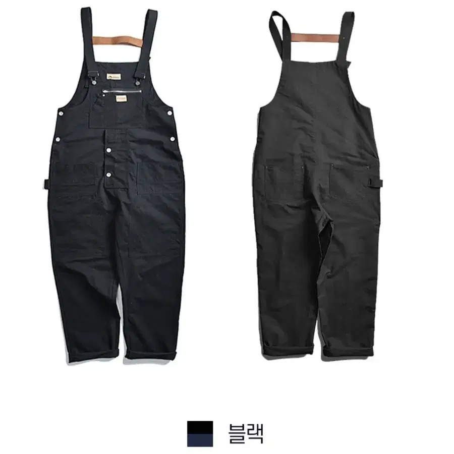 멜빵바지,점프슈트 (블랙)