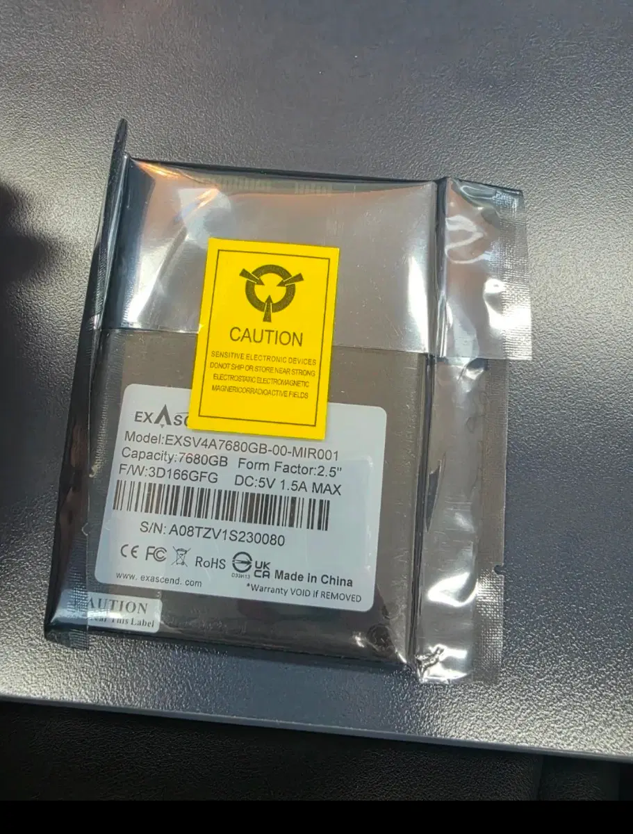 EXASCEND 7680GB SSD 2.5인치