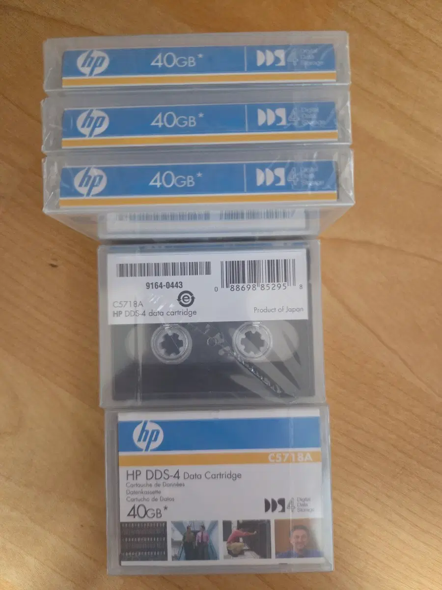 HP DDS-4 40GB (C5718A), 클리닝 카트리지(C5709A)