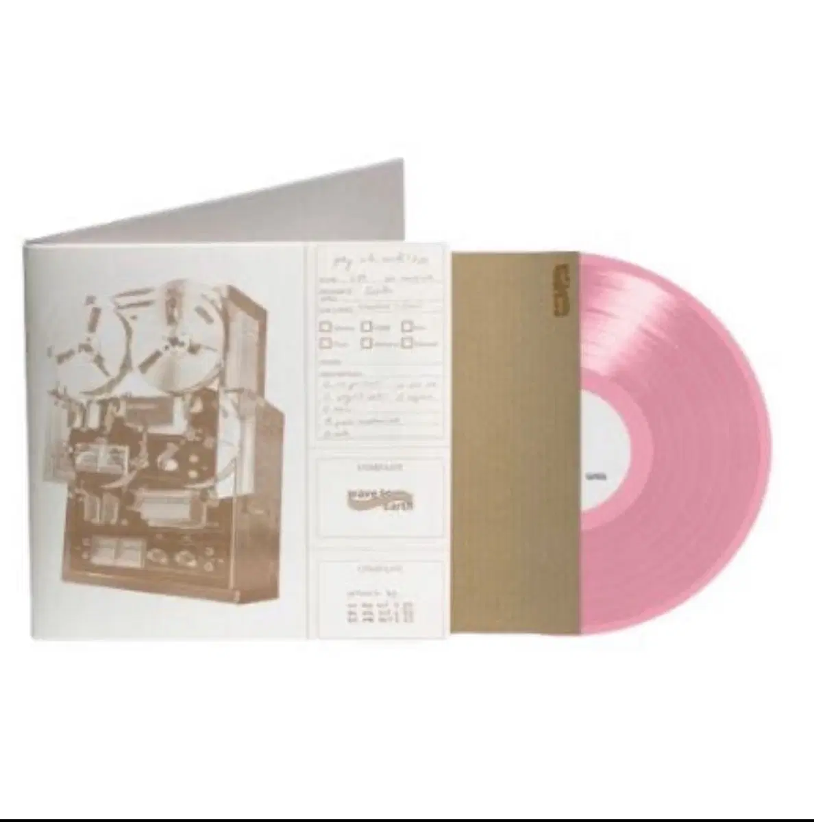 웨이브 투 어스 플레이 위드 어스! 0.03 LP 핑크 미개봉