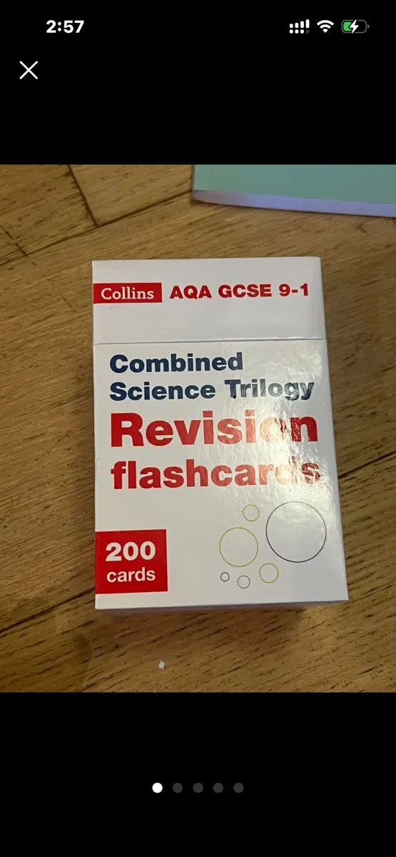 Collins AQA GCSE 과학 플래시카드