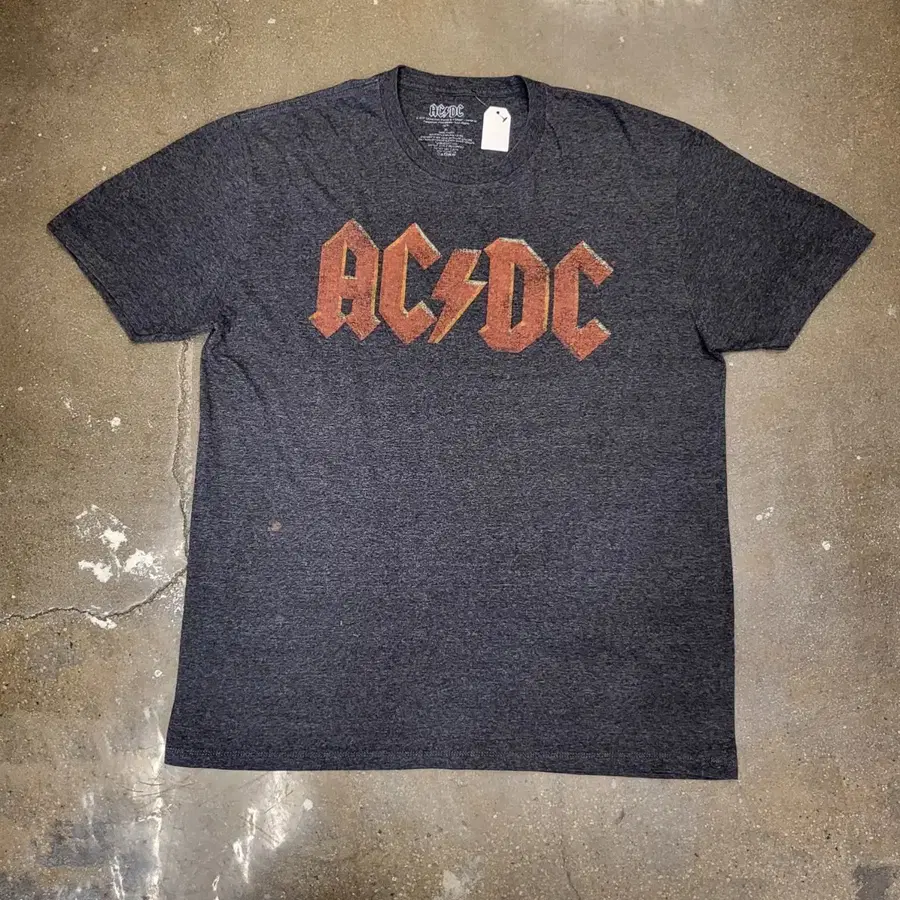 미국빈티지 ACDC 밴드 반팔 티셔츠