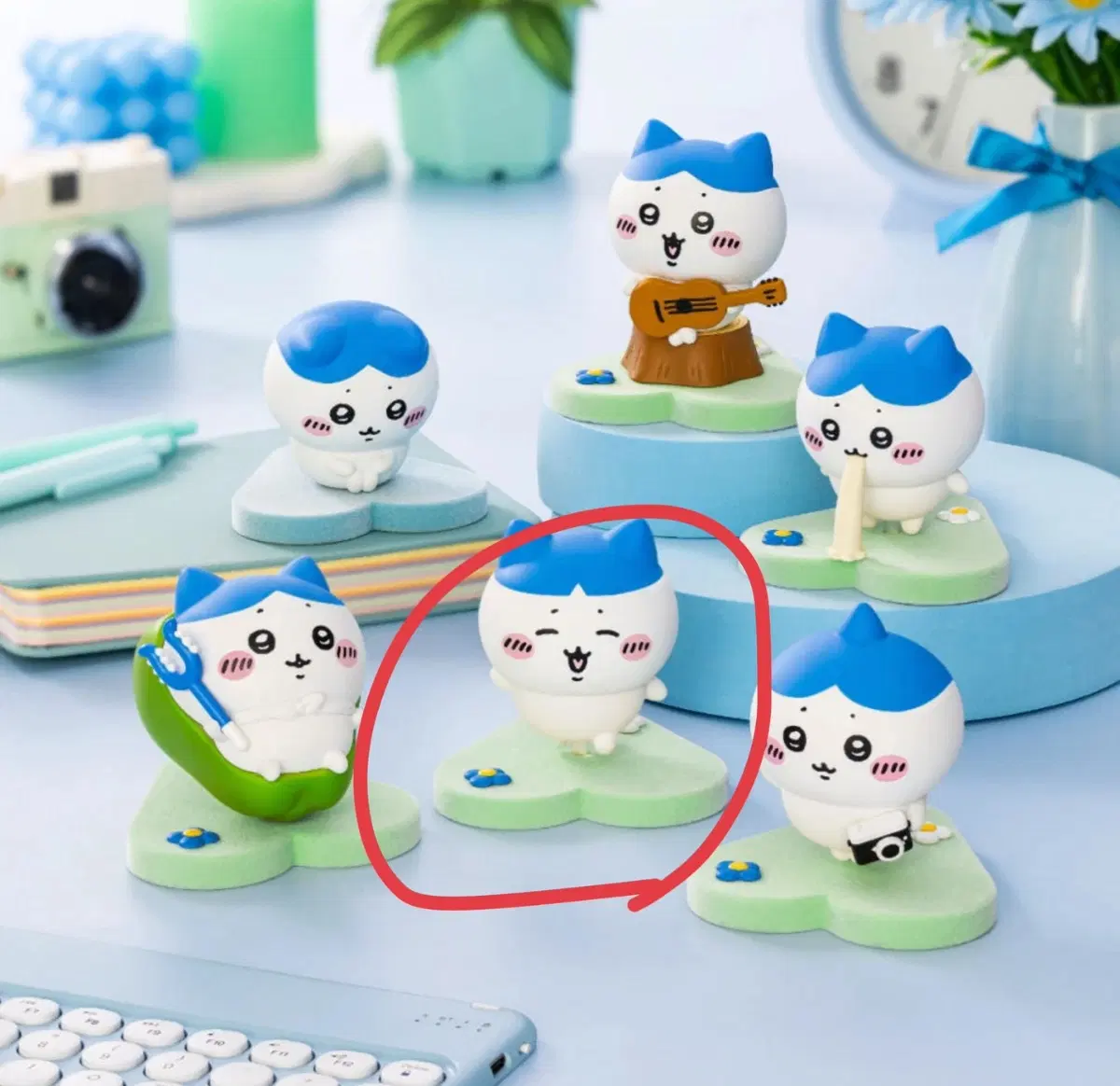 하치와레 투성이 피규어