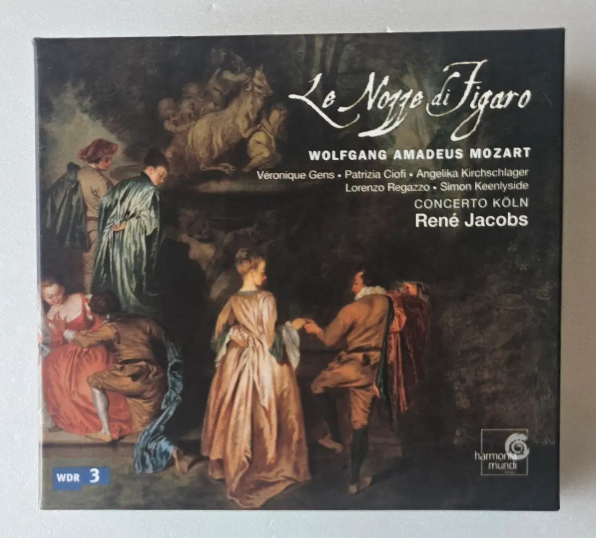 르네 야콥스 - 모차르트 피가로의 결혼 3CD ( Harmonia Mundi 2004 초반 / 그래미 수상반 )
