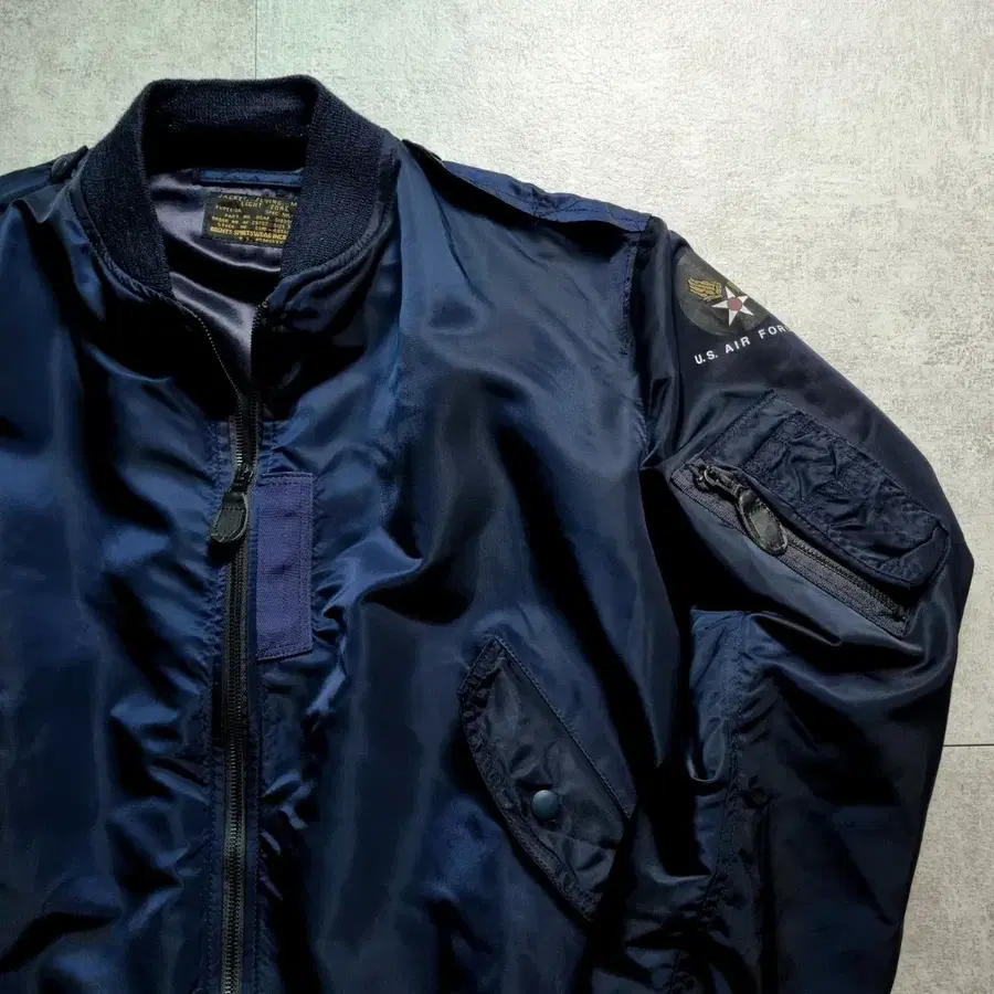 90's USA Brents L-2A Flight Jkt XL sz