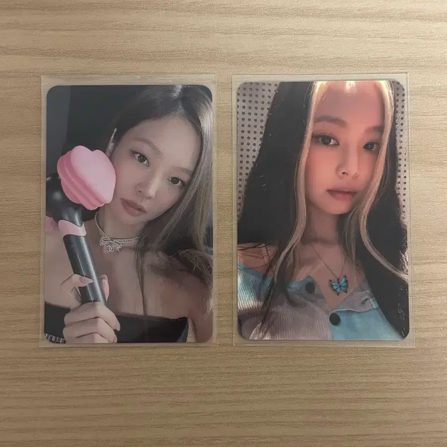 블랙핑크 제니 특전 포카 럭드 양도 ( 나비제니, 뿅봉 )