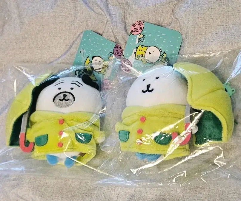일괄) 농담곰 나가노 마켓 우비 퍼그상 담곰이 마스코트 마코 굿즈 비 오는 날