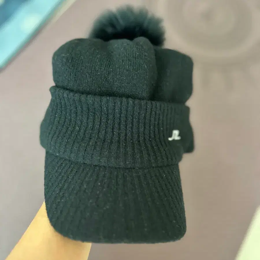 제이린드버그 벙거지 털모자 블랙