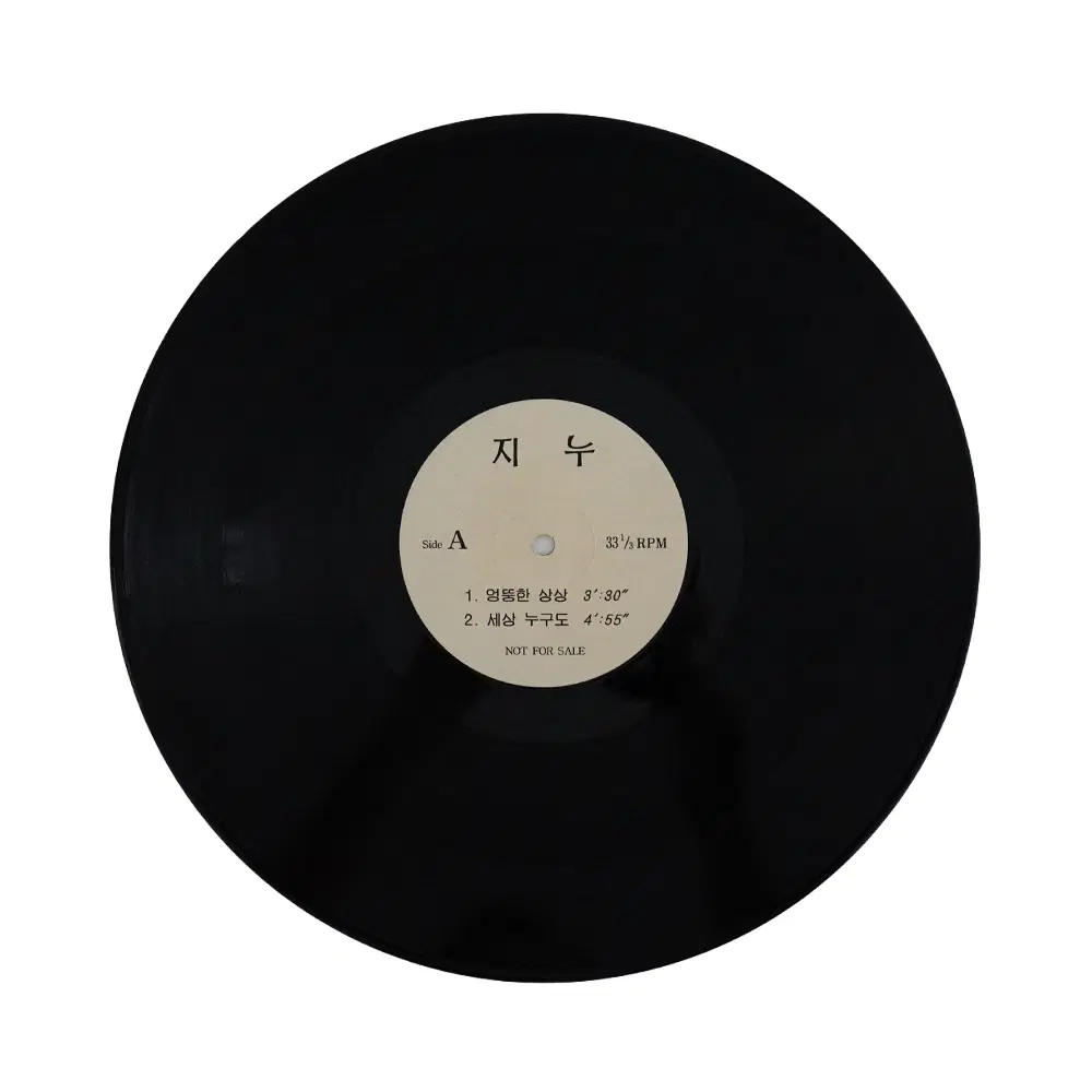 지누 엉뚱한 상상, 공주들에게 DJ 홍보용 LP 초희귀 디제이 싱글 바이닐 음반