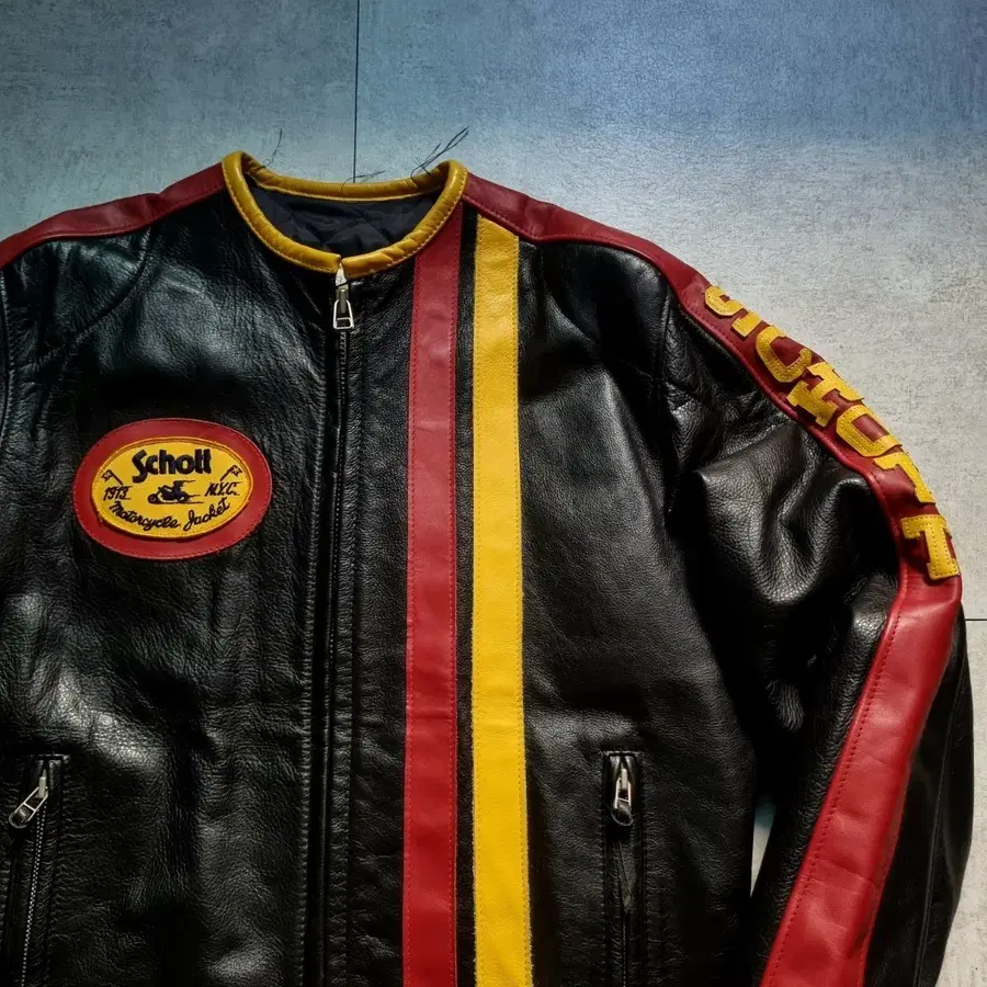 90s USA Schott Racer3 싱글라이더 40sz [NOS]