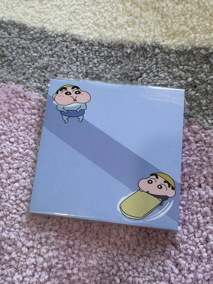 짱구 수영 여름 떡메모지 굿즈 문구 다꾸 포용