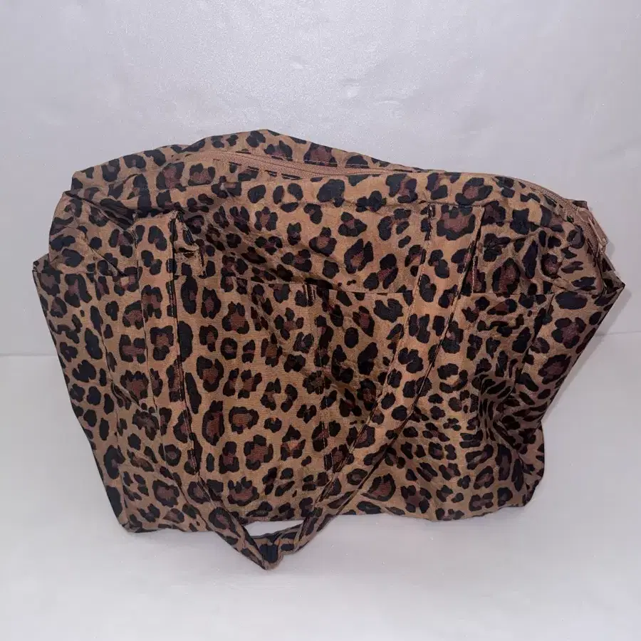 BAGGU Small Cloud Carry-On Travel Bag Leopard