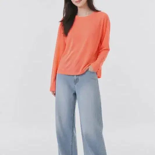 코랄 여자 프리 긴팔티 O4065