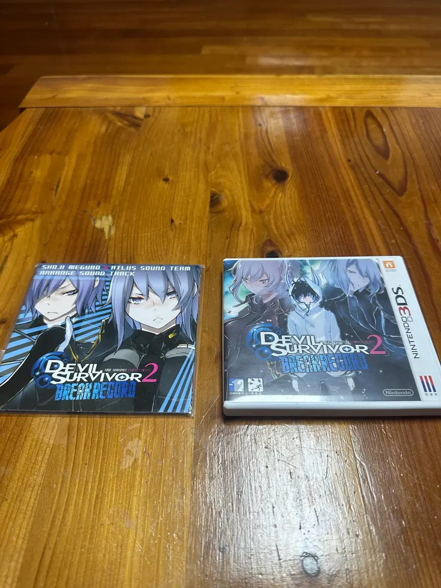 (한글판) 닌텐도 3DS 데빌서바이버2(개봉) + 사운드트랙 (미개봉)