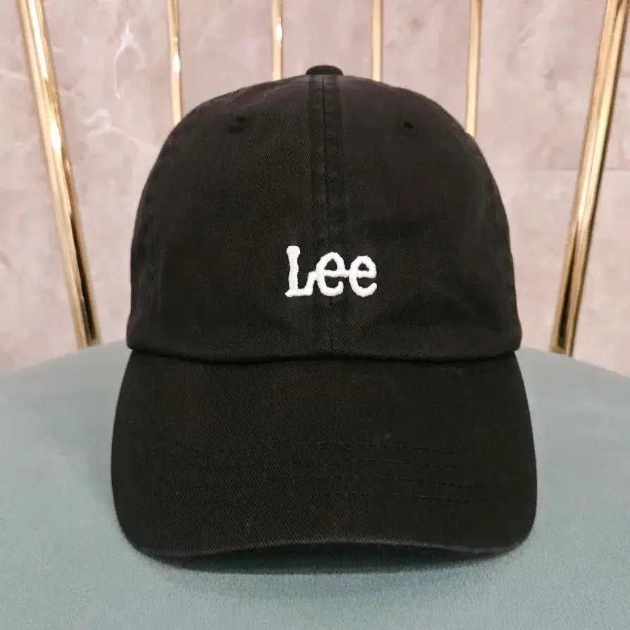 Lee 볼캡 모자 블랙