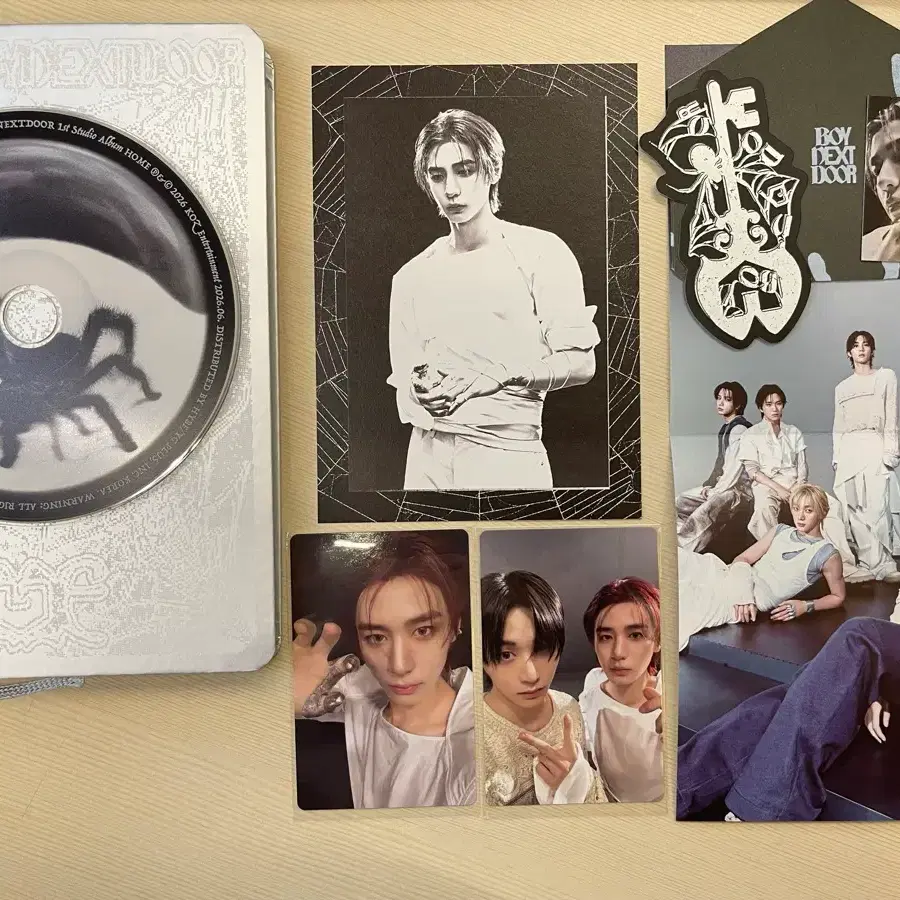 보이넥스트도어 HOME Weaver ver. 이한 풀세트 포카 포함
