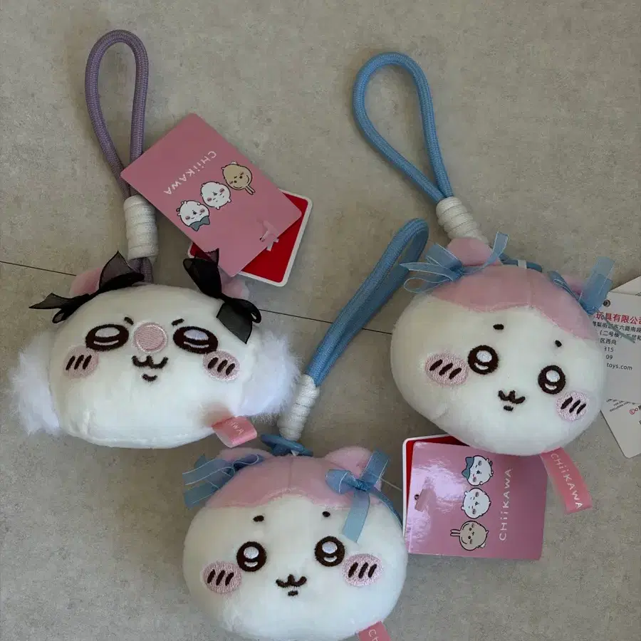 치이카와 리본 인형 키링